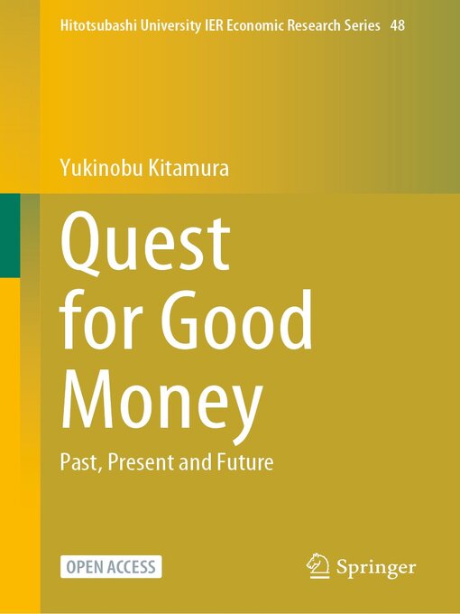 Title details for Quest for Good Money by Yukinobu Kitamura - Available